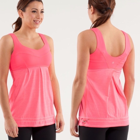 lululemon athletica Tops - Lululemon Hot Pink Tame Me Tank Top